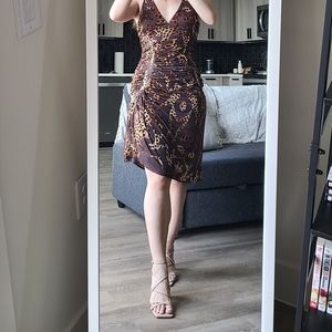 Roberto Cavalli Animal Print Dress